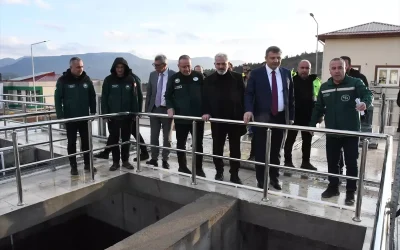 AK Parti Milletvekili Köse, Bahçecik Barajı’ndaki isale hattı çalışmalarını denetledi