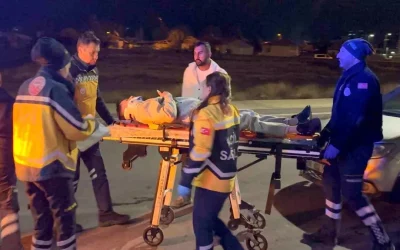 Alkollü sürücü gazeteciye direndi, polise zor anlar yaşattı