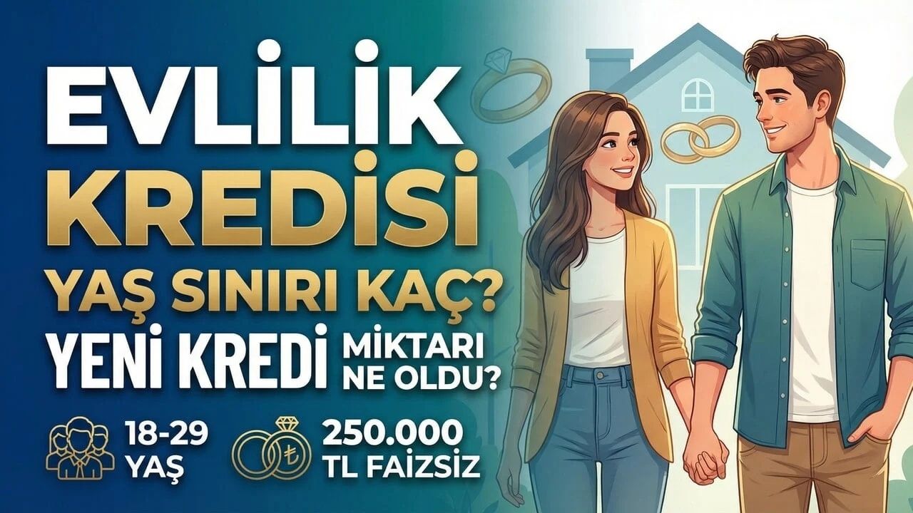 2026’da Evlilik Kredisi Yaş Sınırları ve Başvuru Koşulları Netleşti