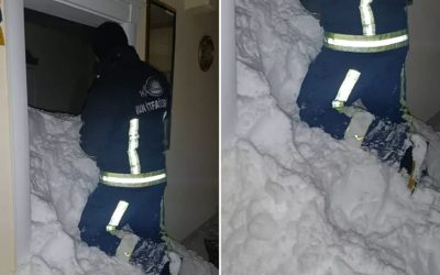 Van’da mahalleye çığ düştü: 1 kişi kayıp, 22 ev boşaltıldı